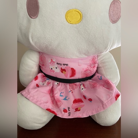 Sanrio HELLO KITTY Large Plush BACKPACK Bag Adjustable Pink Purple main image 12